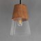 Maxim Lighting Carpenter 10'' Mini Pendant, Walnut/Black 91622CLWNBK - alternate 3